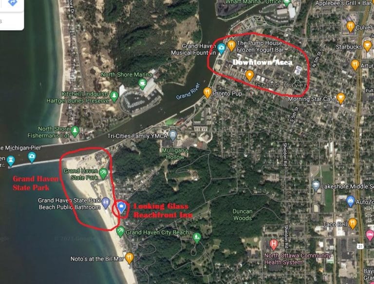 The Best of Grand Haven State Park Looking Glass Beachfront B&B