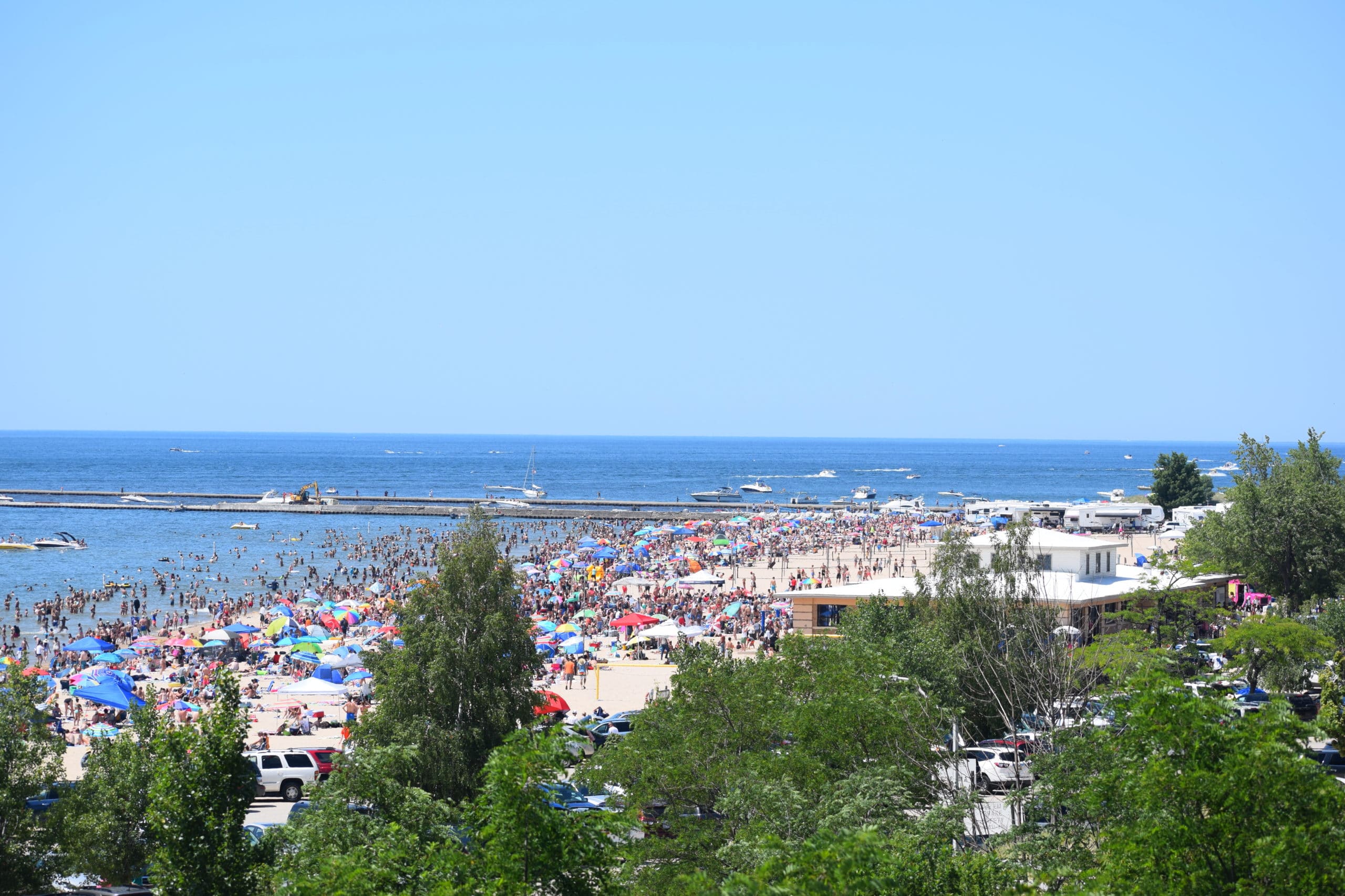 Grand Haven Beach on Saturday 4th of July- 10 BEST Things To Do In Grand Haven This Summer